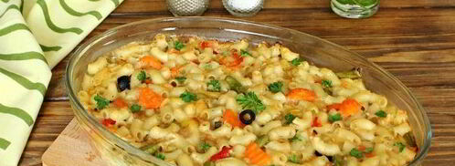 постная запеканка из макарон. Шаг 11