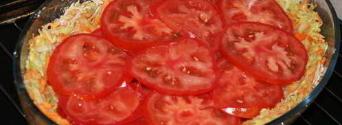 сырно-овощная запеканка. Шаг 6