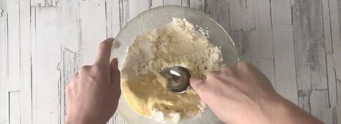 творожная запеканка без яиц в духовке. Шаг 4