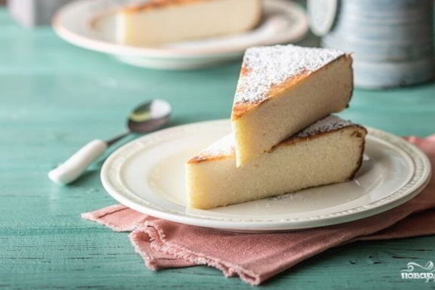 Рецепт творожная запеканка на кефире