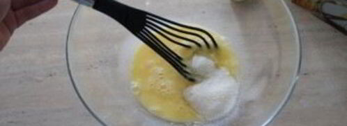 творожная запеканка на кефире. Шаг 2