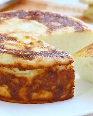 Творожная запеканка с белым шоколадом