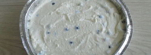 творожная запеканка с черникой. Шаг 8