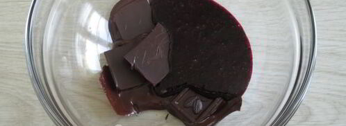 творожная запеканка с черникой. Шаг 11