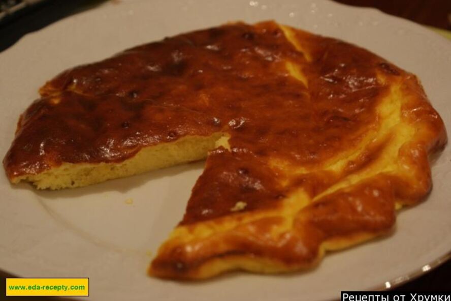 Рецепт творожная запеканка с лимонной цедрой и ванилью