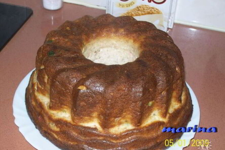 Рецепт творожная запеканка с яблоками