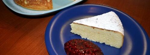 творожная запеканка со сгущенкой. Шаг 7