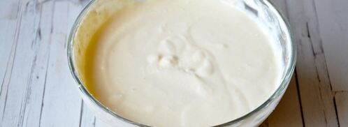 творожно овсяная запеканка с черникой. Шаг 4