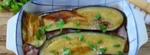 запеканка из баклажанов с куриной грудкой. Шаг 7