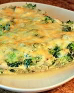 Запеканка из брокколи диетическая