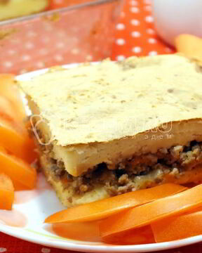 Запеканка из картофеля с фаршем