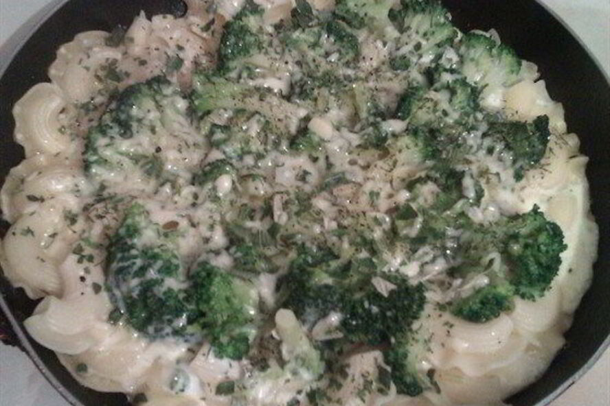 Рецепт запеканка из макарон и брокколи