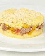 Запеканка из риса с фаршем