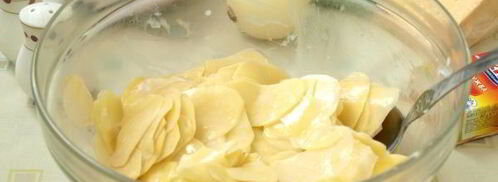 запеканка из свинины с картофелем в духовке. Шаг 7