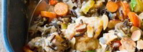 запеканка с диком рисом. Шаг 4