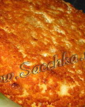 Запеканка с изюмом