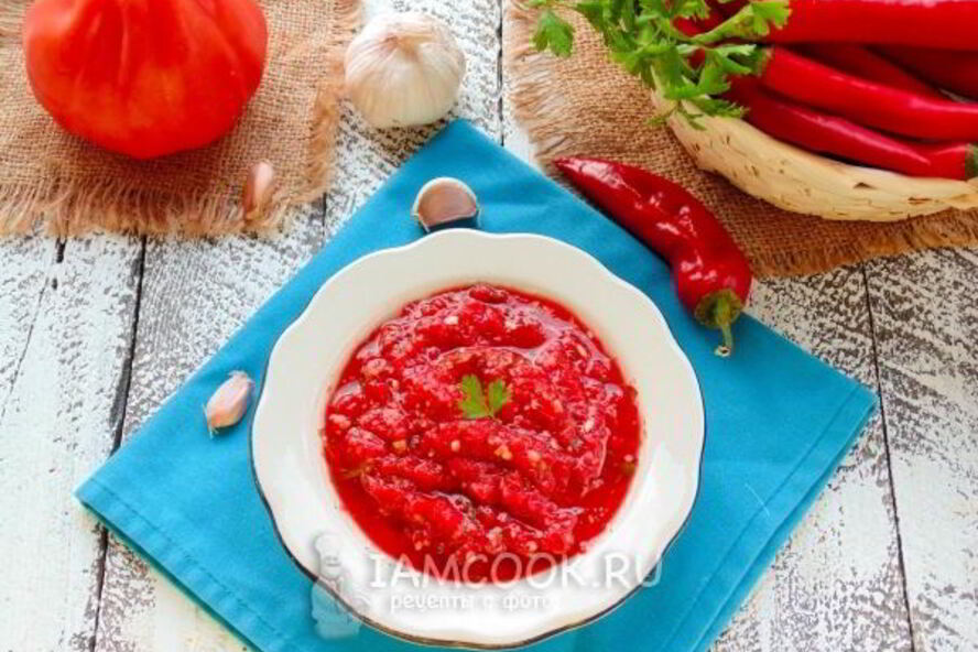 Рецепт аджика без варки
