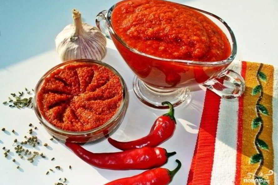 Рецепт аджика домашняя