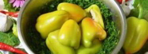 аджика из петрушки. Шаг 2