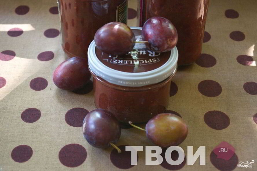 Рецепт аджика из слив