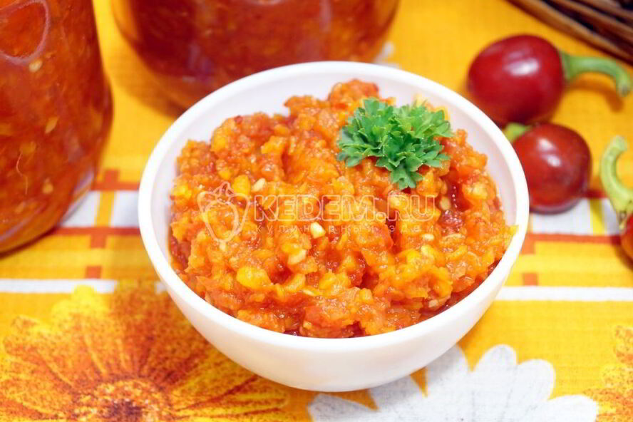 Рецепт аджика на зиму