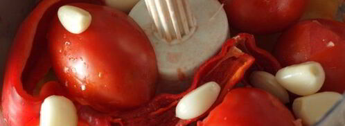 аджика с хреном. Шаг 2