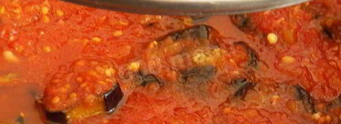 баклажаны в аджике на зиму. Шаг 13