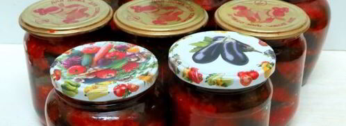 баклажаны огонек без жарки. Шаг 9