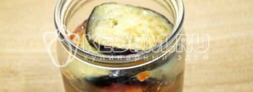 баклажаны огонек на зиму. Шаг 7