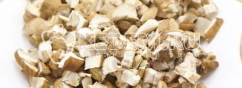 белые грибы на зиму. Шаг 3