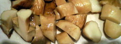 белые грибы замороженные на зиму. Шаг 3