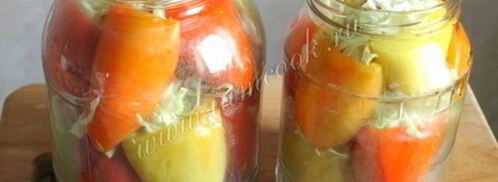 болгарский перец с капустой на зиму. Шаг 6