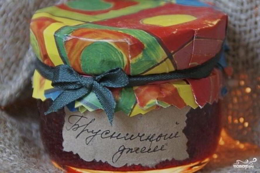 Рецепт брусничный джем