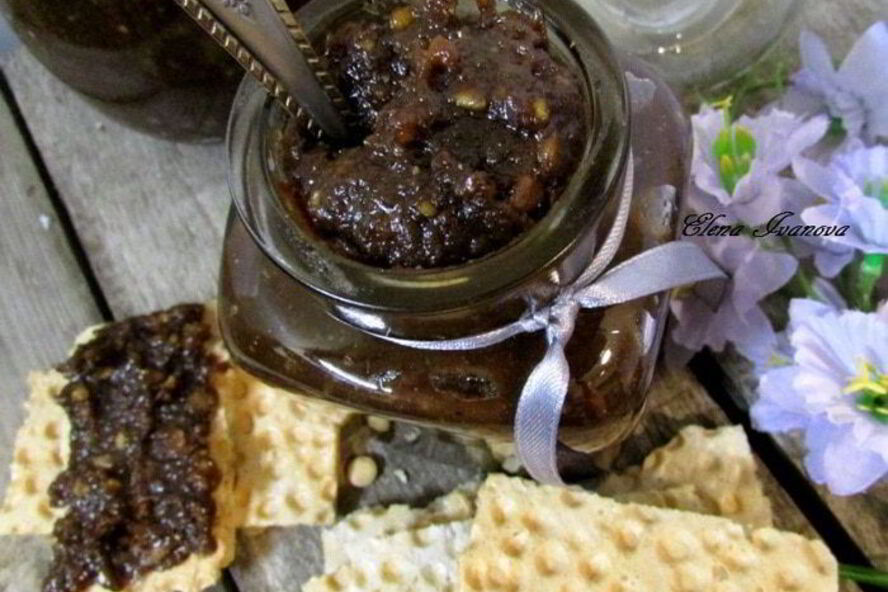 Рецепт чечевичный джем с орехами
