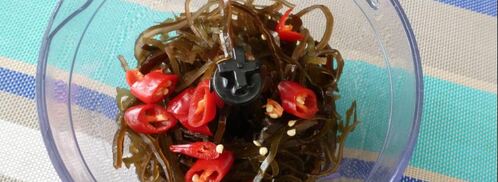 чиа-джем из морской капусты и клюквы. Шаг 2