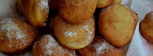 донаты с малиновым джемом. Шаг 7