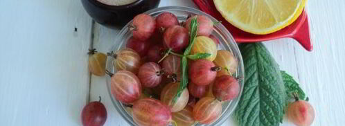 джем из крыжовника, лимона и мелиссы. Шаг 3