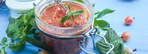 джем из крыжовника, лимона и мелиссы. Шаг 13