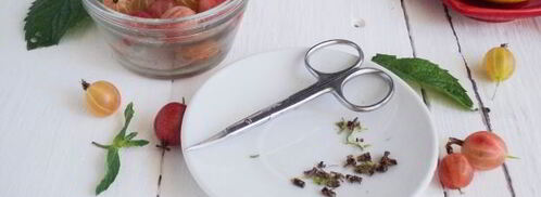 джем из крыжовника, лимона и мелиссы. Шаг 5