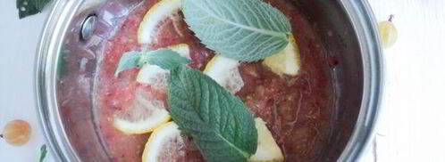 джем из крыжовника, лимона и мелиссы. Шаг 8