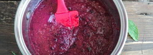 кабачковый джем с черной смородиной. Шаг 11