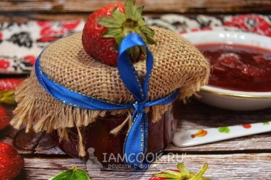 Рецепт клубничный джем в хлебопечке