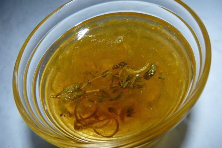 Рецепт лимонный джем с тимьяном