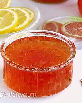 Лимонный джем