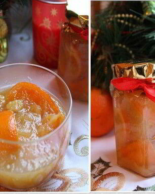 Мандариново-имбирный джем