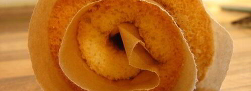 рулет с рикоттой и смородиновым джемом. Шаг 2