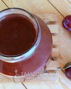 Сливовый шоколадный джем