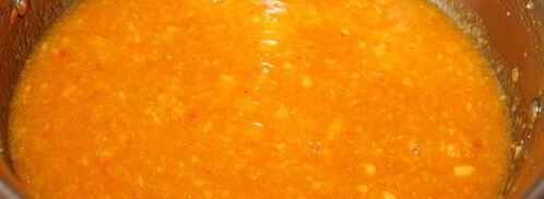 тыквенный джем с хурмой и апельсином. Шаг 6