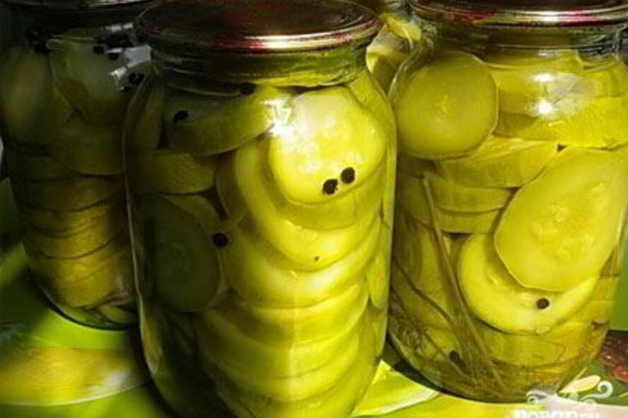 Рецепт кабачки консервированные на зиму