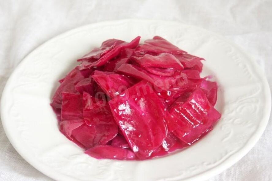 Рецепт капусты по-гурийсков со свеклой на зиму